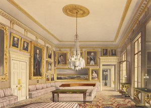 El salón rayado, Apsley House, 1853 de Thomas Shotter Boys