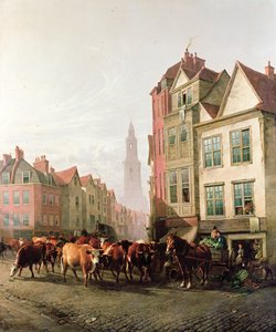 El antiguo mercado de Smithfield, 1887
