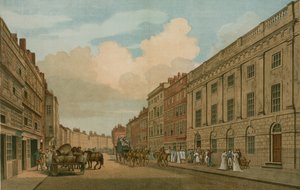 Casa ocupada por la Compañía de las Indias Orientales, Leadenhall Street, Londres, renovada en 1726 de Thomas Snr. Malton