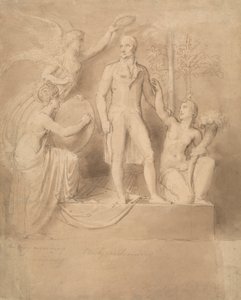 Estudio para el monumento a Wellington de Thomas Stothard
