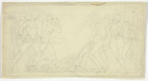 Friso de guerreros de Thomas Stothard