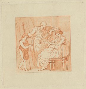 [Uno de] dos álbumes, con un total de 213 dibujos de Stothard para ilustraciones de libros de Thomas Stothard