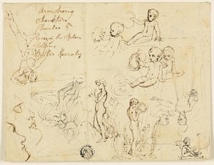 Bocetos para la poesía de Samuel Rogers de Thomas Stothard