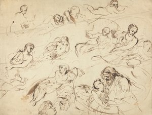 Estudio para Telémaco de Thomas Stothard