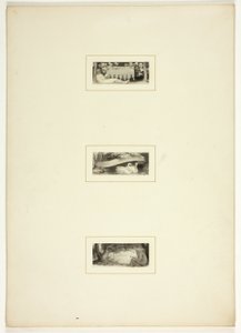 Estudio para un plato de Telémaco de Thomas Stothard