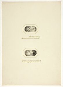 Estudio para una placa de Los triunfos del temperamento, en el Pocket Book de compromisos reales de 1796 de Thomas Stothard