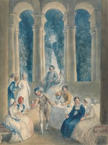 Décima jornada del Decamerón de Thomas Stothard