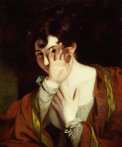 Coqueteo (óleo sobre lienzo) de Thomas Sully