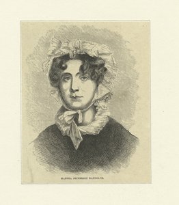 Martha Jefferson Randolph (grabado en madera)