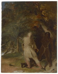 Salvando la vida de Viernes de Thomas Sully