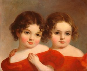 Las hermanas Leland, c. 1830 de Thomas Sully