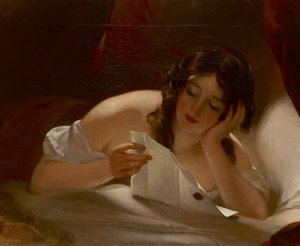 La carta de amor, 1834