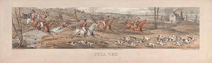 Un juego de cuatro: Full Cry. Londres, pub. por Thos. McLean, 1824