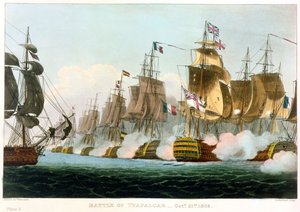 Batalla de Trafalgar, 21 de octubre de 1805, 1816 de Thomas Sutherland