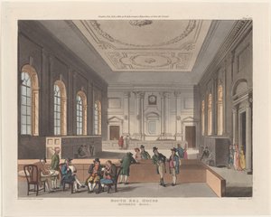 South Sea House, Sala de Dividendos, 1 de febrero de 1810 de Thomas Sutherland
