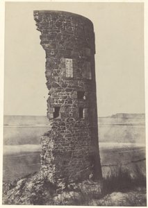 Torre alcanzada por un rayo, bahía de Saint-Ouen,1854 (foto)