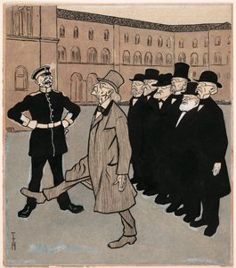 La libertad de la ciencia; Simplicissimus V/5 de Thomas Theodor Heine
