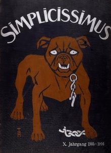 Este es el perro de Thomas Theodor Heine