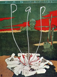 Pan Literary Magazine, Josef Sattler, 1895 de Thomas Theodor Heine
