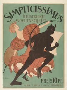 Simplicissimus, semanario ilustrado de Thomas Theodor Heine