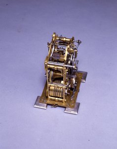 Reloj de sobremesa en miniatura, no. 222, c.1695 de Thomas Tompion