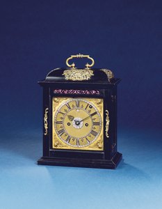 Reloj de soporte con repetición de cuartos de la Reina Ana, No. 376, c.1705 de Thomas Tompion