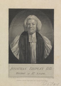 Jonathan Shipley, Obispo de St. Asaph