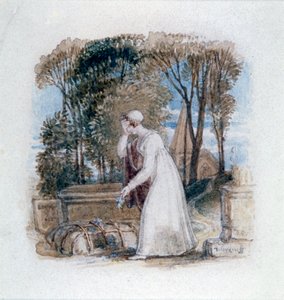 Constantia en la Tumba de Teodosio, siglo XIX