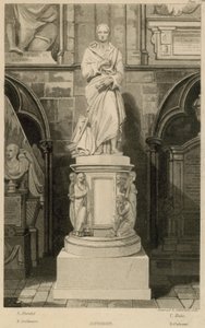 Memorial a Addison, Abadía de Westminster, Londres de Thomas Uwins