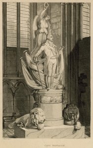 Memorial al Capitán Montague, Abadía de Westminster, Londres de Thomas Uwins