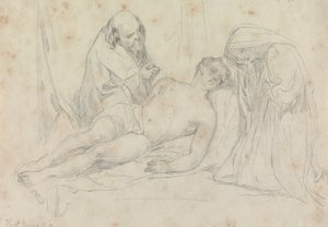 La muerte de - set by William Etty R.A.