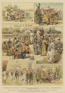 Vacaciones en India, en Poona durante la temporada de lluvias de Thomas Walter Wilson