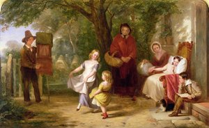 Enfermedad y salud, 1843 de Thomas Webster