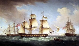 Marina de Thomas Whitcombe