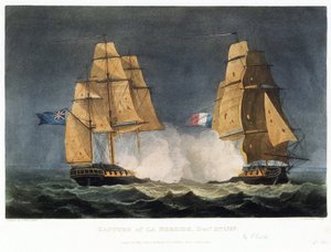 "La captura del buque francés 