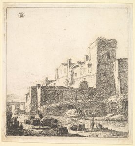 Marineros en un río de Thomas Wijck