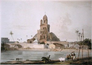 Pagoda de Govinda Ram Mittee, Calcuta, lámina V de 