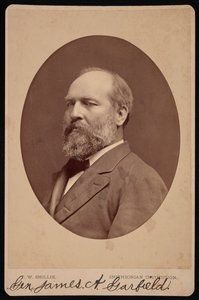 Retrato de James Abram Garfield 1831-1881, junio de 1880 de Thomas William Smillie