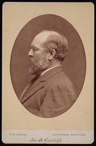 Retrato de James Abram Garfield 1831-1881, junio de 1880 de Thomas William Smillie