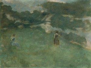 El zorzal ermitaño de Thomas Wilmer Dewing