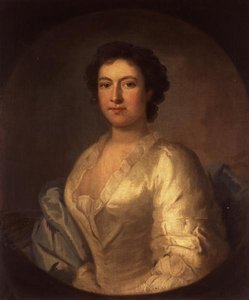 Retrato de la cantante Susannah Maria Cibber