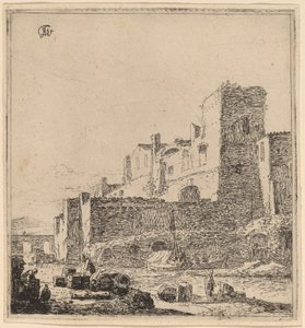 Marineros en la Orilla de Thomas Wyck