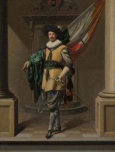 Retrato de Loef Vredericx como un alférez