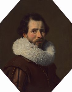 Retrato de un Caballero con Gola Elegante, 1627 de Thomas de Keyser