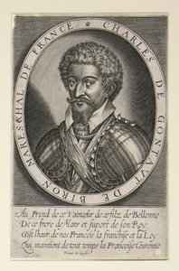 Charles de Gontaut, duque de Biron, mariscal de Francia de Thomas de Leu