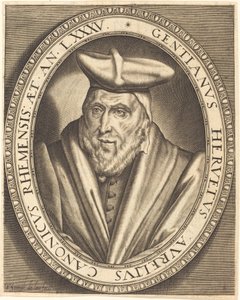 Gentien Hervet, Canónigo de Reims