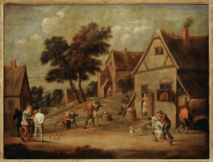 Jugadores de bolos - Bolos ... de Thomas van Apshoven
