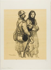 Un soldado para Pétain de Théophile Alexandre Pierre Steinlen