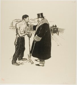 Abajo de Théophile Alexandre Pierre Steinlen