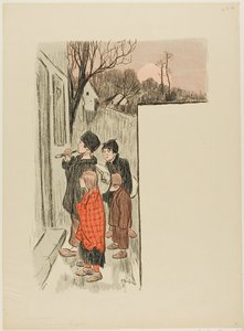 Les Petiots de Théophile Alexandre Pierre Steinlen